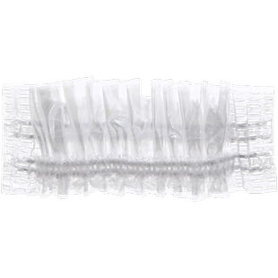 FaSoLa100只一次性耳套洗澡防水染发耳罩专用洗头耳洞耳朵保护套