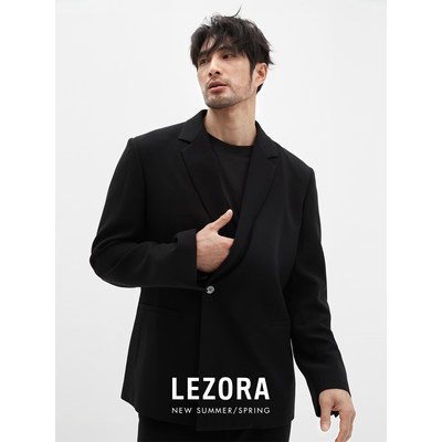 lezora高奢日本平驳领西服