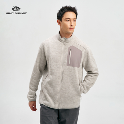 GRAYSUMMIT抓绒ptp软壳衣夹克