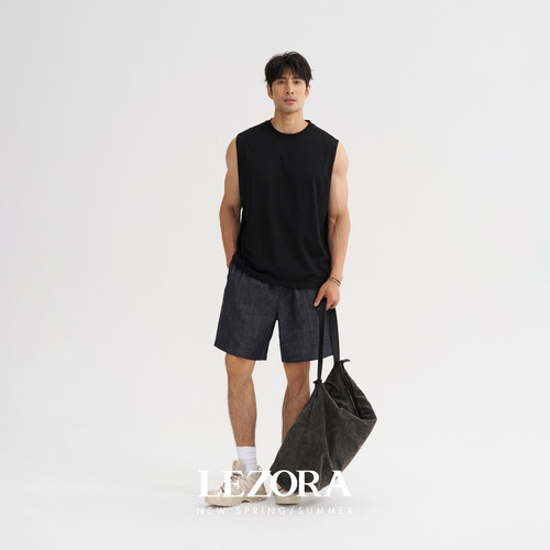 LEZORA匹马棉速干sorona宽松背心