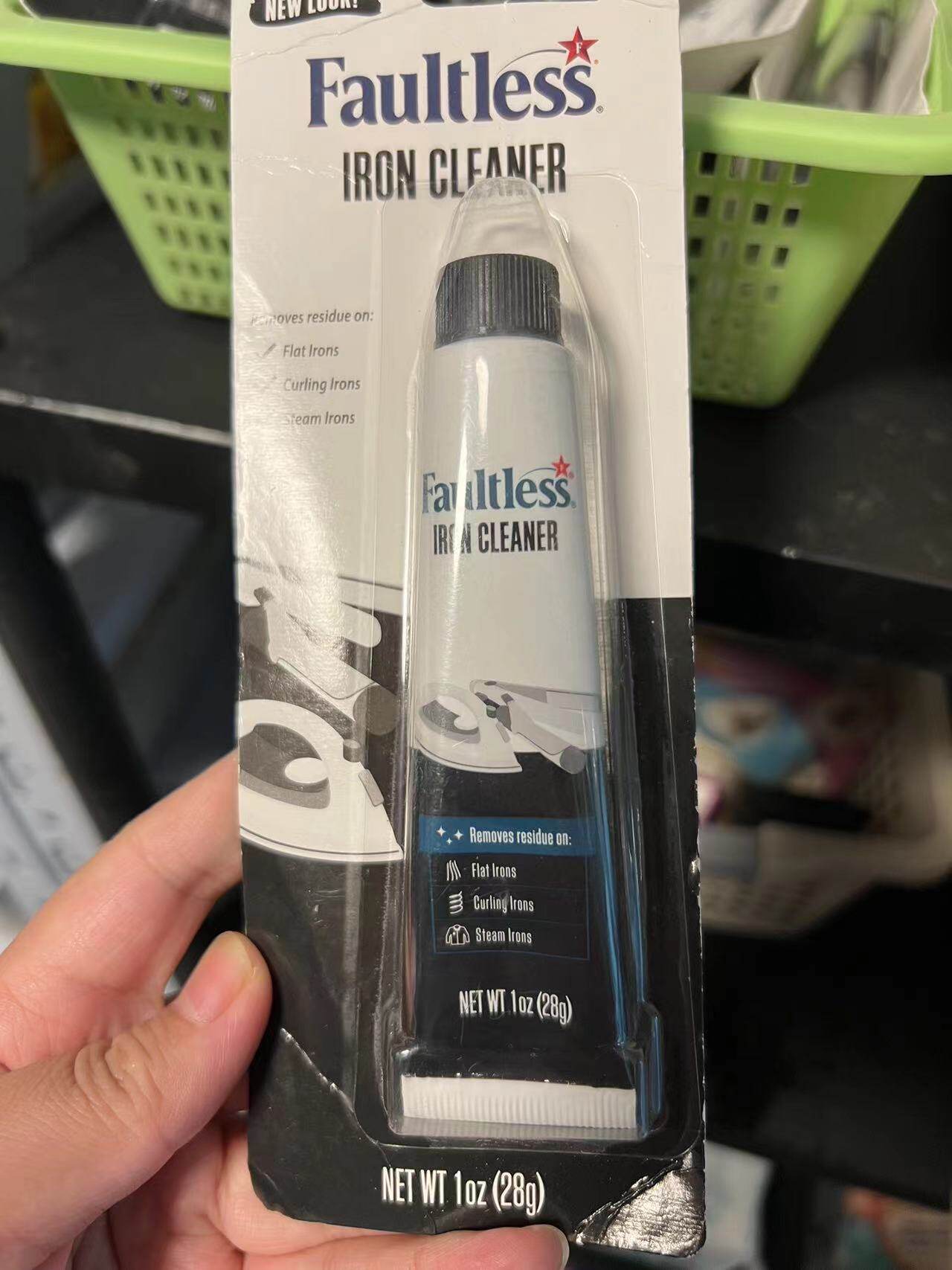 现货FAULTLESS Hot Iron Cleaner NonToxic Steam Iron蒸汽清洁剂