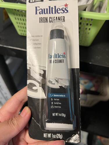 现货FAULTLESS Hot Iron Cleaner NonToxic Steam Iron蒸汽清洁剂