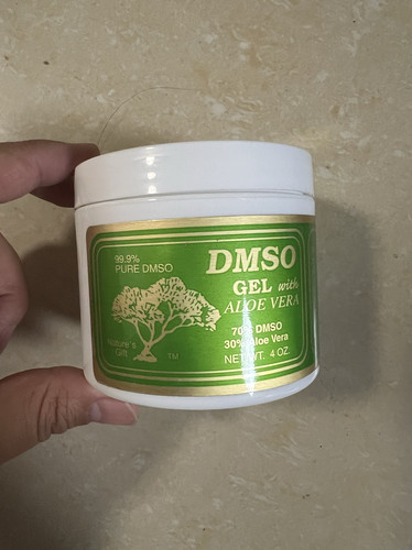 DMSO Gel with Aloe Vera amp Cream with Aloe Vera Rose Scente
