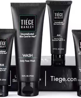 现货Tiege Hanley Men's Skin Care System Level 1、2、3