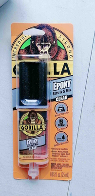 美国 现货秒发Gorilla Glue Gorilla Epoxy 5 Minute大猩猩胶水