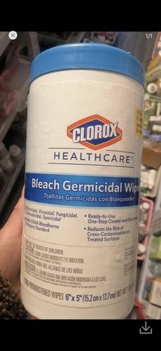 高乐氏漂白湿巾clorox Healthcare Bleach Germicidal30577 35309
