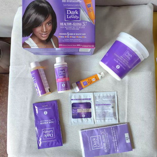 现货发softsheen dark and lovely hair relaxer super