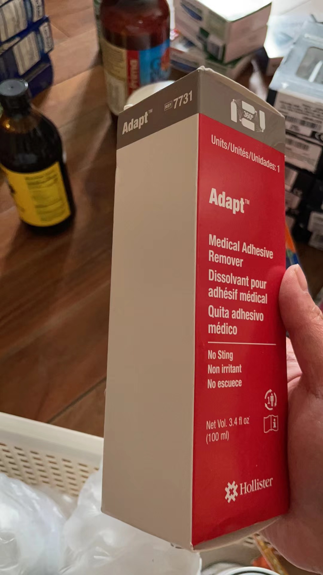 现货Medical Adhesive Remover Adh Remover 2.7 oz 7731去除剂