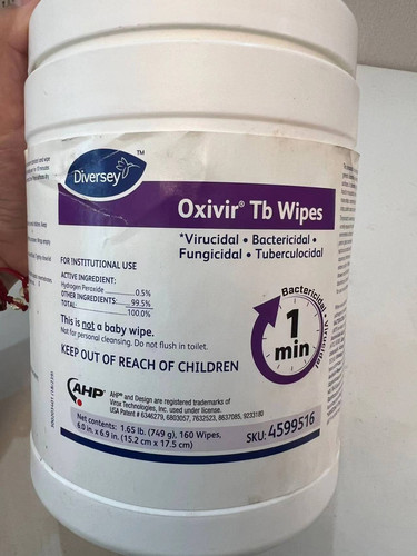  Diversey Oxivir Tb Wipes Wipe Characteristic Scent