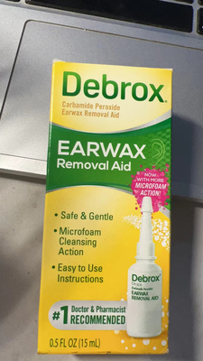 现货Debrox Earwax Removal耳垢软化清理剂套装15ml美国医生推荐