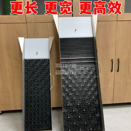 加强版淘金溜槽大号加长加宽加厚专业选金设备无动力不锈钢一整套