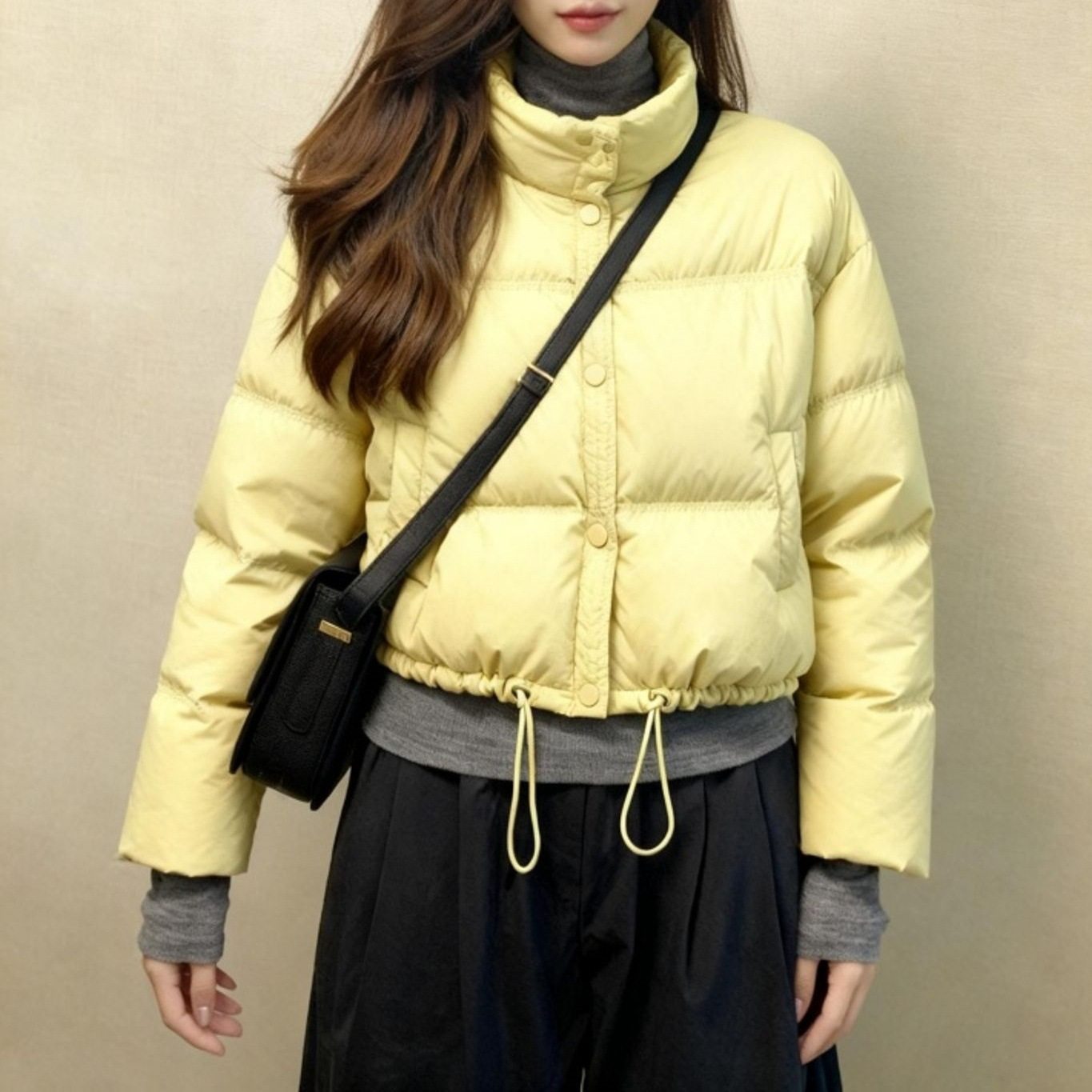 2026年超火黄色短款棉服女冬小个子韩系独特超好看外套棉袄面包服,女装/女士精品,棉衣/棉服,淘宝优惠券,粉丝福利购,淘宝优惠卷