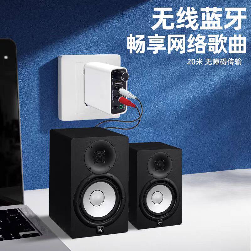 梵声蓝牙功放机家用连接无源音响TWS互联播放器U盘播放HIFI无损音