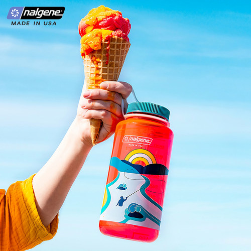 高颜值nalgene复古水杯大容量