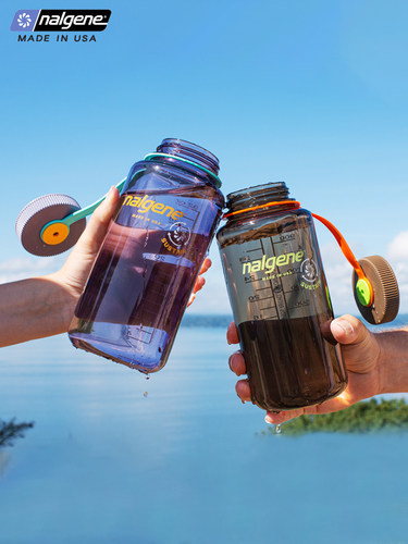美国进口Nalgene大容量水杯塑料运动便携式高温水壶1000ml，供男