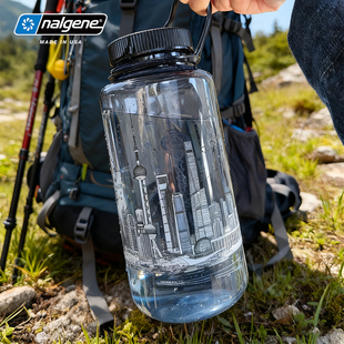 乐基因Nalgene2025新品杯train大容量户外运动水杯食品级耐高温1L