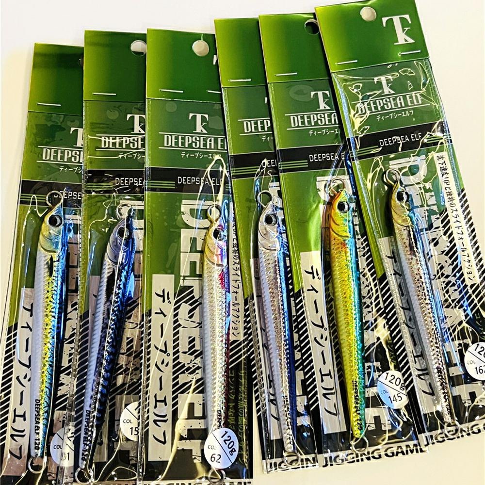 日本TK ELF 3D仿真涂装近海速沉快抽铁板120 150克黄鲣
