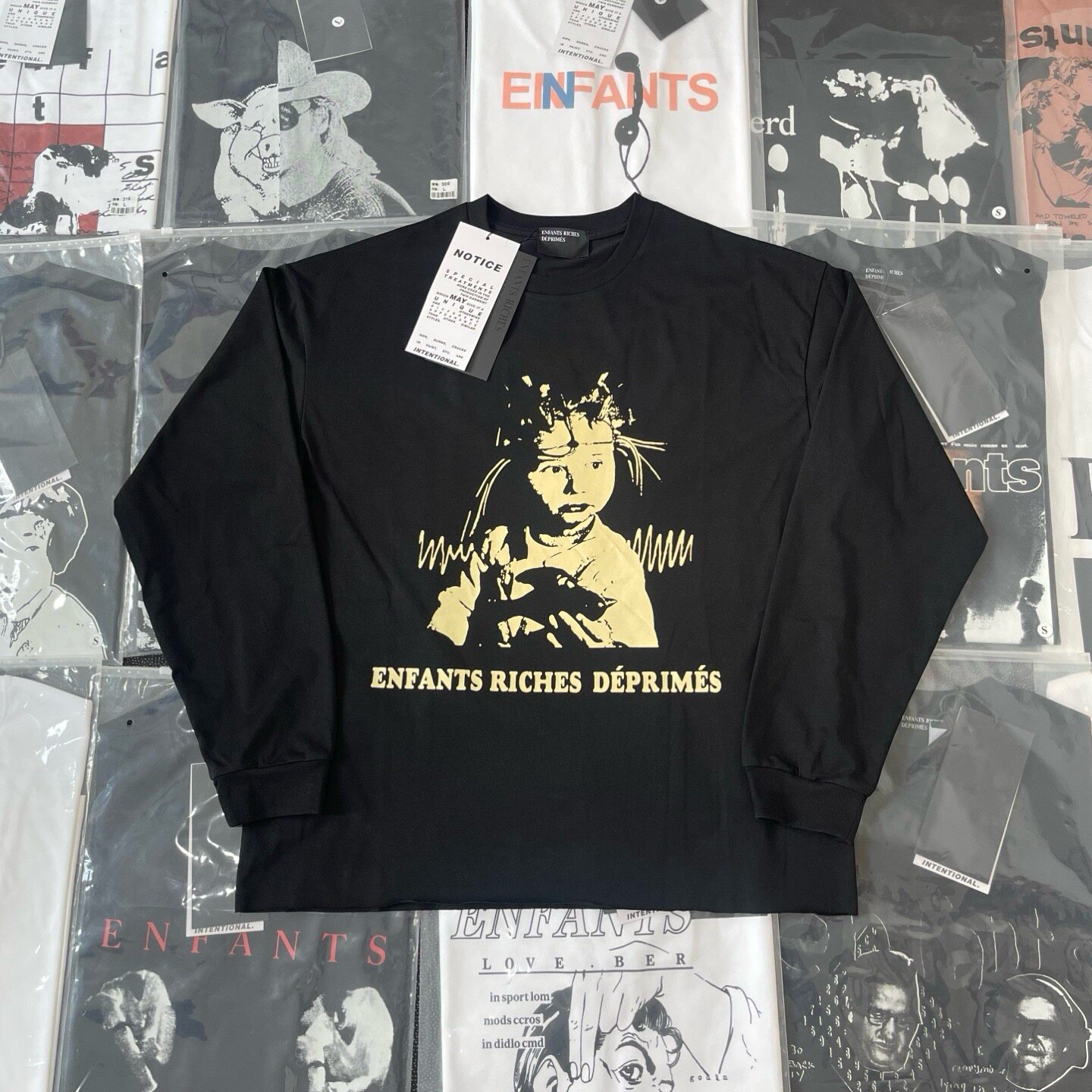 【纯原顶版】ERD忧郁的富二代童年孩子王纯棉长袖卫衣T恤男女外套