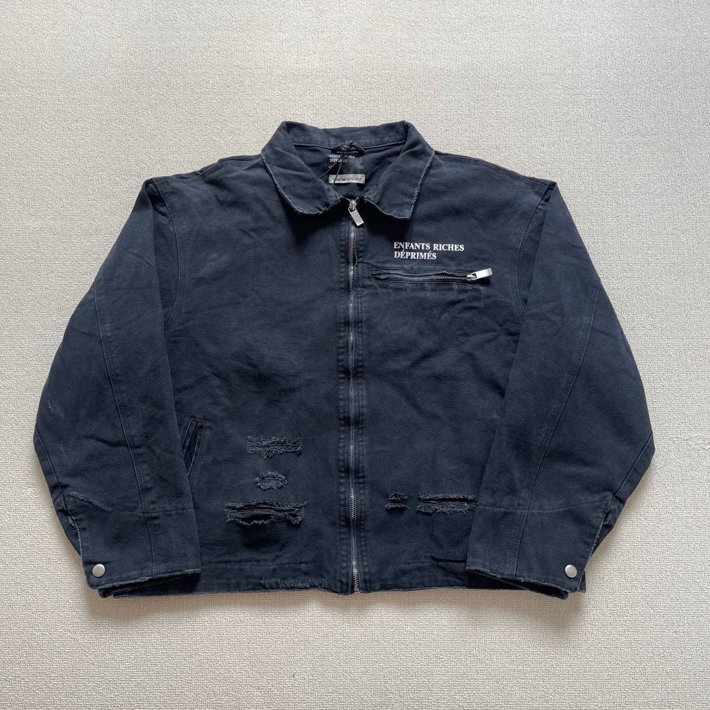 ERD忧郁的富二代底特律做旧夹克