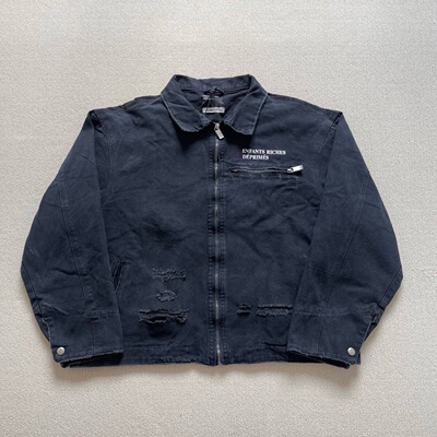 ERD忧郁的富二代底特律做旧夹克