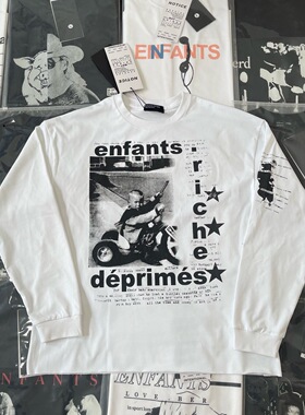 【纯原顶版】ERD忧郁的富二代童年男孩纯棉长袖卫衣T恤男女外套