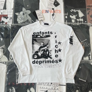 【纯原顶版】ERD忧郁的富二代童年男孩纯棉长袖卫衣T恤男女外套