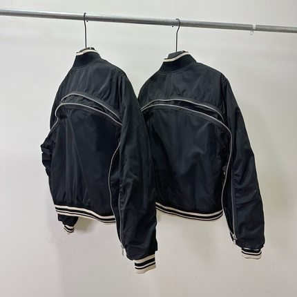 【纯原顶版】Dries Van Noten  DVN拉链王棒球服外套夹克男女同款