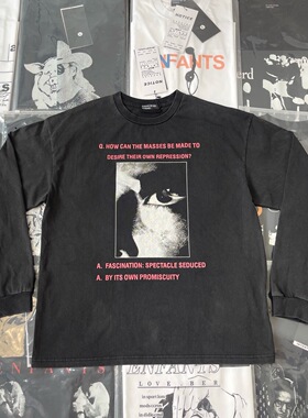 【纯原顶版】ERD忧郁的富二代寂静之眼纯棉长袖卫衣T恤男女外套