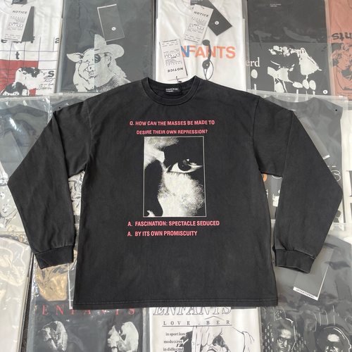 【纯原顶版】ERD忧郁的富二代寂静之眼纯棉长袖卫衣T恤男女外套