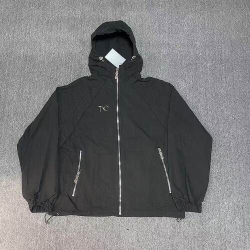 广州夯货ThugClub星月拉链机能男女宽松冲锋衣连帽夹克外套防晒衣