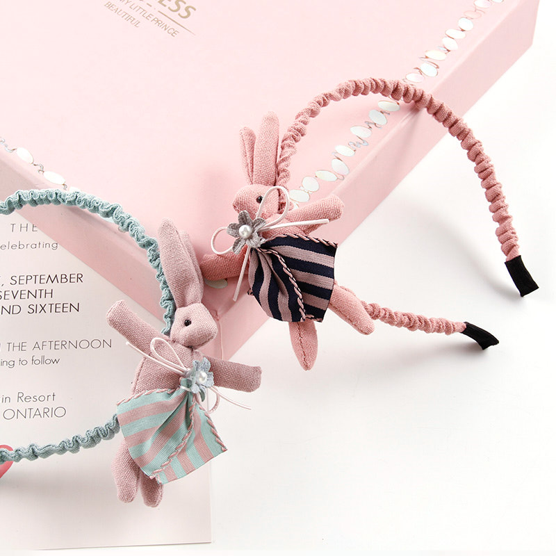 韩朵佳人韩国兔子儿童发饰可爱