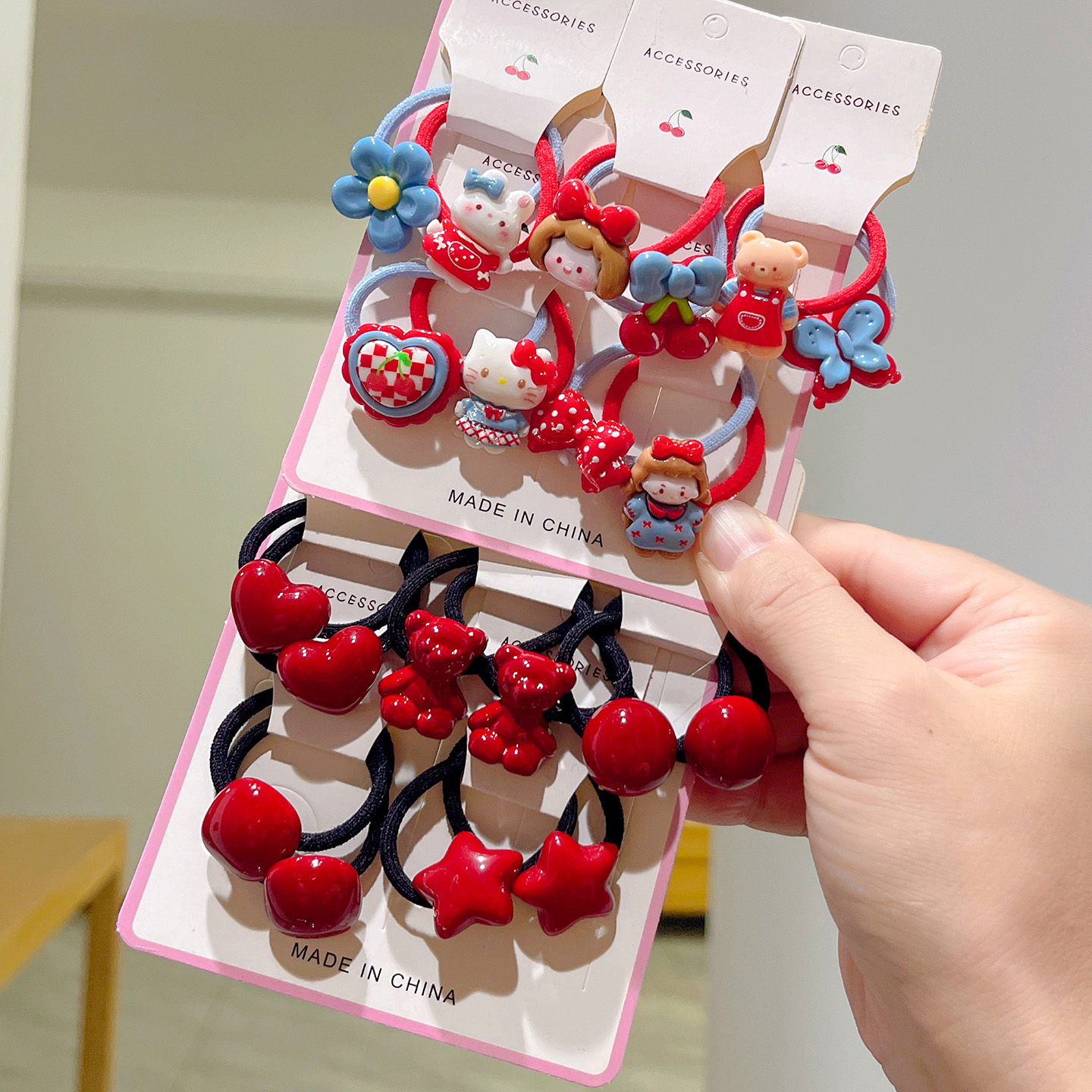 儿童发圈不伤发头绳女童扎头发