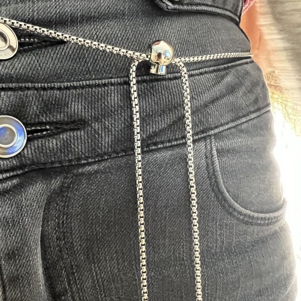 土酷裤链ins腰链嘻哈链条街头土酷Chic风男女通用蹦迪酒吧挂裤链
