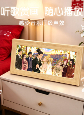 火影动漫婚礼合集灯光画卧室伴睡小夜灯二次元漫迷周边礼物摆件