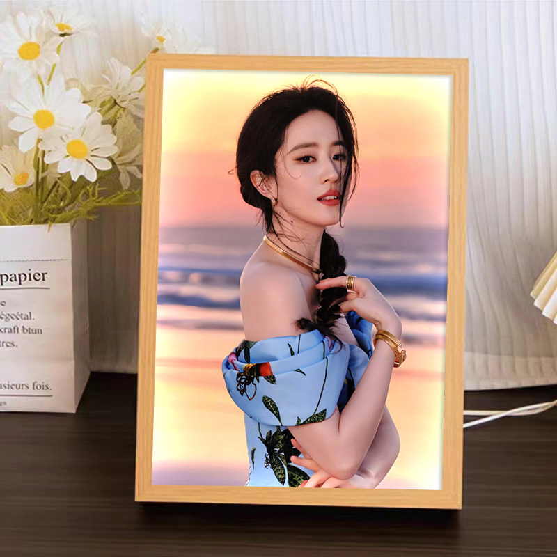 刘亦菲同款周边蓝牙音响送女生生日礼物卧室桌面摆件发光小夜灯