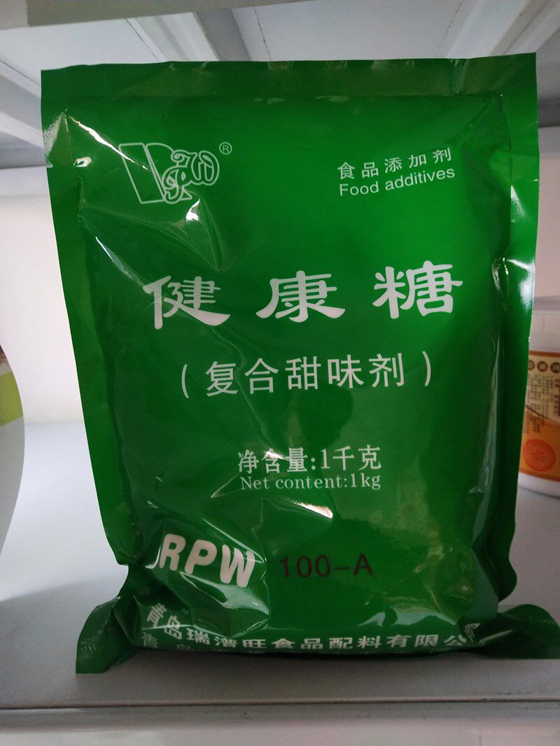 瑞潽旺健康糖复合甜味剂代替蔗糖100倍不含糖精钠蛋白糖1000g包邮