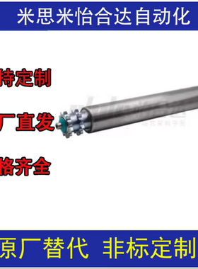 双链轮型动力输送滚筒单头QCH21/22-D50 60 76 80-W700-T2-d12 15