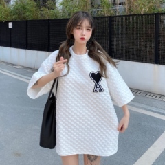 Real shot short sleeve T-shirt girl