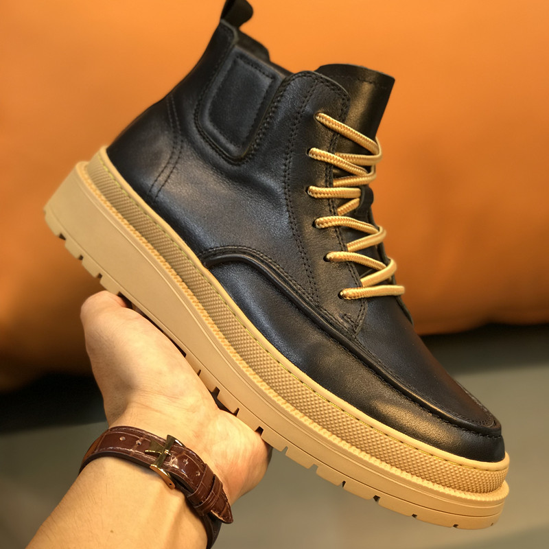 青春潮流马丁靴男时尚百搭