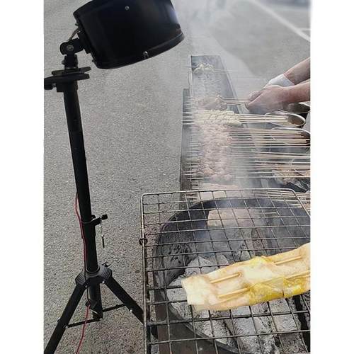 12伏摆摊三轮车船用60V抽油烟机