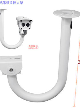 监控30cm吊装摄像机万向