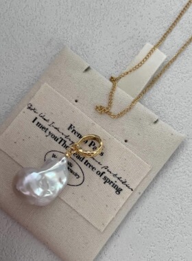 项链简约金色百搭高级感轻奢