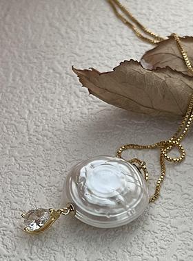 炫彩高级感轻奢罗马假日项链