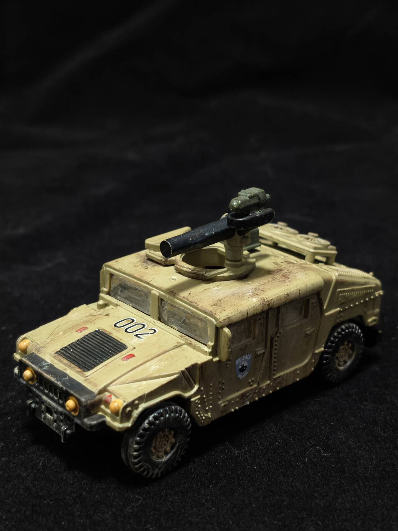 1/72拼装模型反坦克悍马车已涂装上色塑料静态模型摆件成品手工