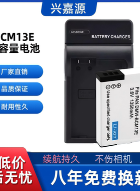 适用 松下DMW-BCM13 E GK电池+DMC-ZS30 ZS35 TZ40 TZ41 TS5 FT5