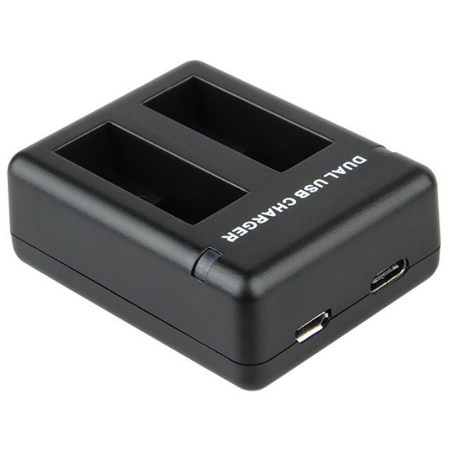 适用GoPro MAX相机电池充电器max相机USB快速充双充电座