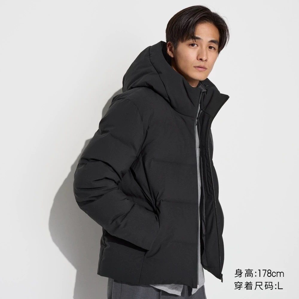 优！正！无缝羽绒服连帽外套