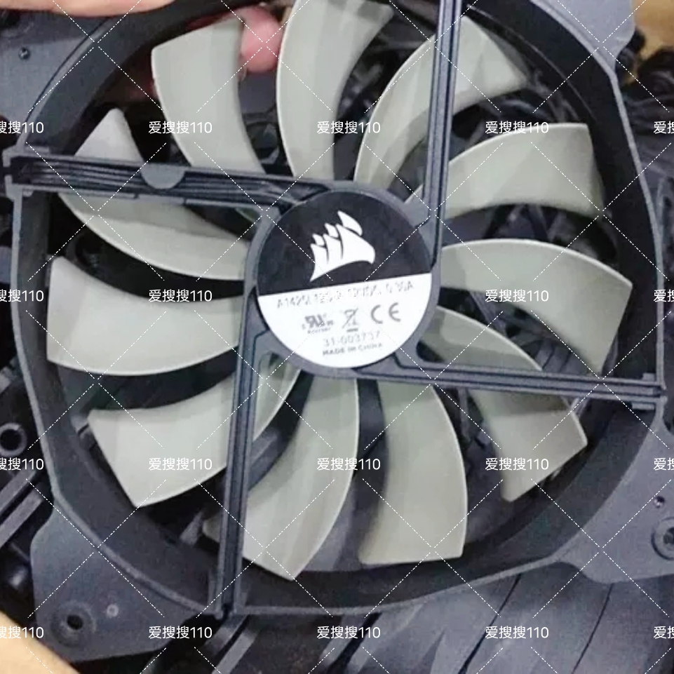 12厘米 /14cm 静音 12v0.3a 3pin电源机箱散热风扇