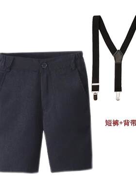 黑色演出服幼儿园大童裤子