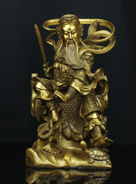 1.68米生漆脱胎寺院供奉铸铜树脂